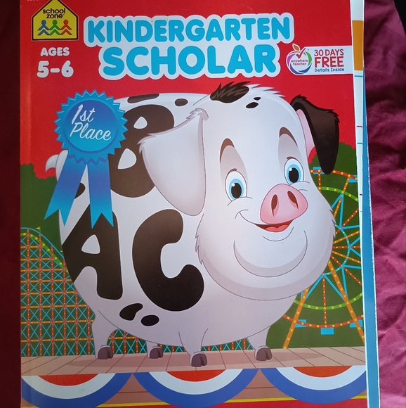 5/$25 Kids Homeschool Curriculum Workbook Summer Reading Kindergarten Math - Picture 8 of 8